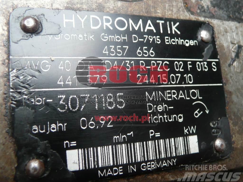 Hydromatik A4VG40DA1D4/31R-PZC02F013S 441579 244.15.07.10+ Po Hüdraulika