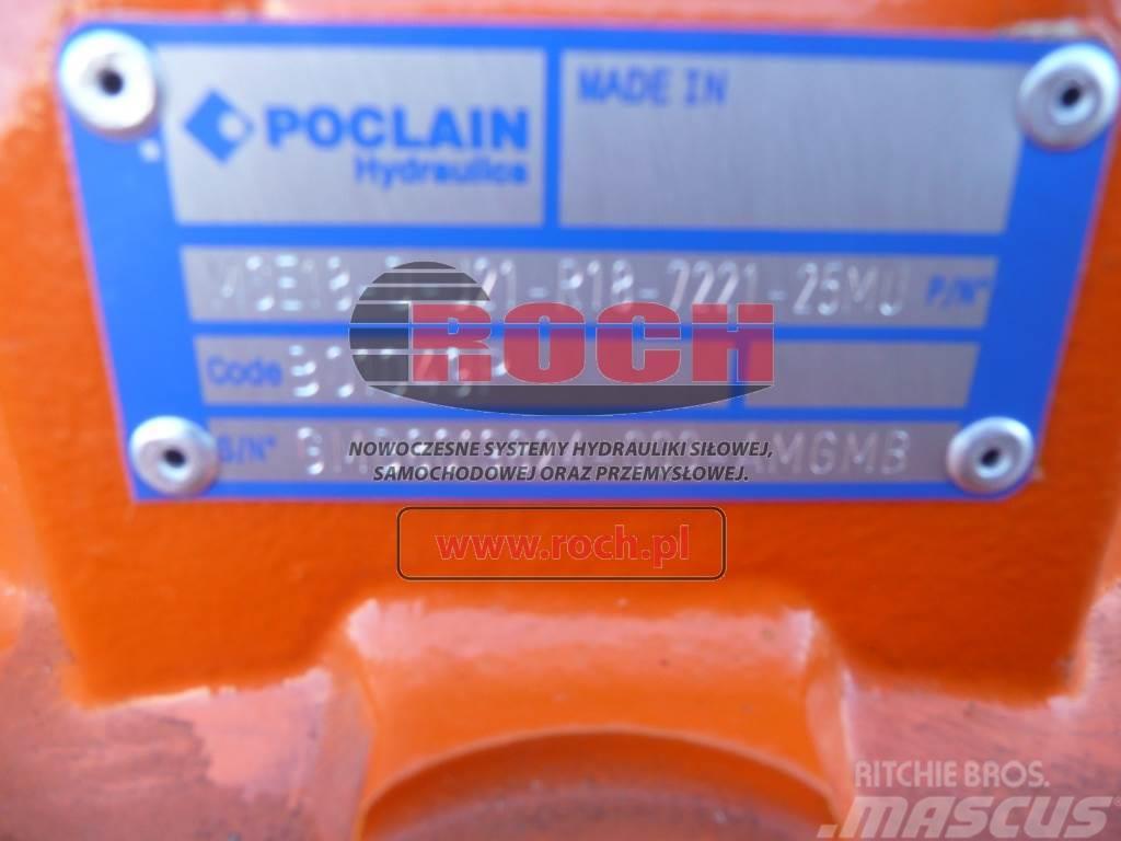 Poclain MSE18-D-J21-R18-7221-25MV B01049P Mootorid