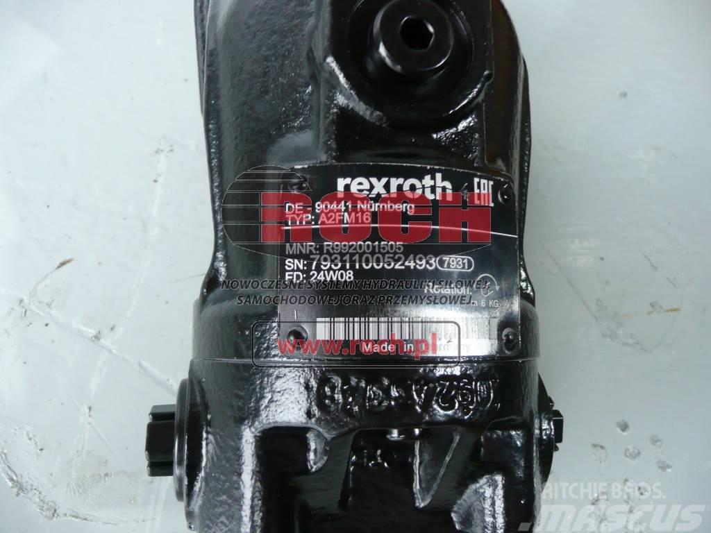 Rexroth A2FM16 Mootorid