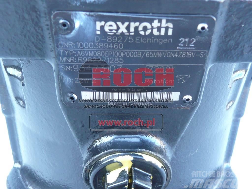Rexroth A6VM080EP100P000B/65MWVON4Z81BV-S 1000389460 Mootorid