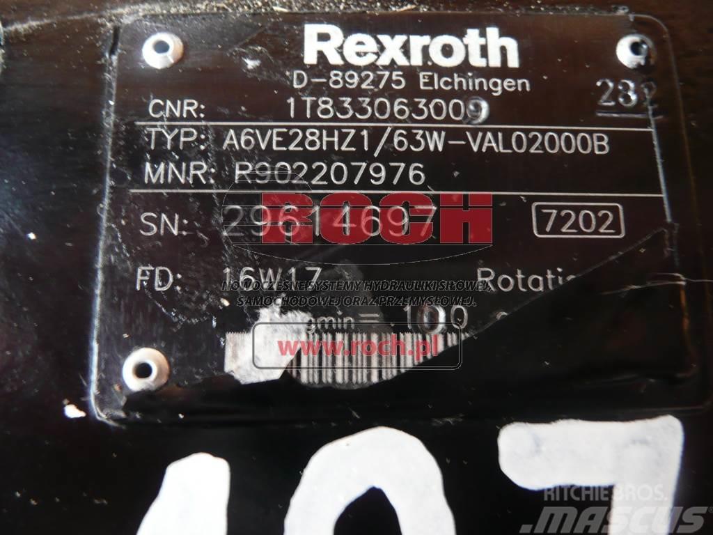 Rexroth + BONFIGLIOLI A6VE28HZ1/63W-VAL02000B R902207976 1 Mootorid