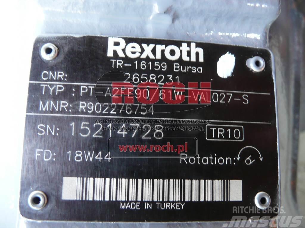 Rexroth PT- A2FE90/61W-VAL027-S 2658231 Mootorid