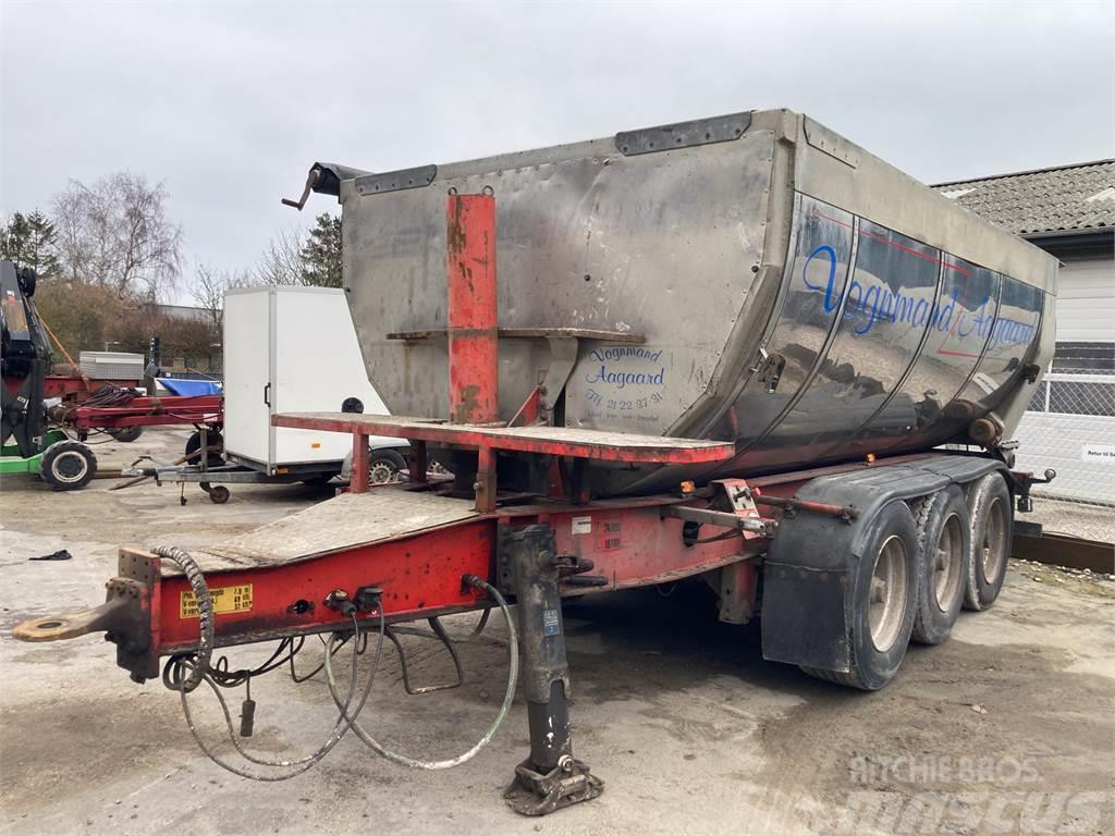 Kel-Berg Asphalt drawbar trailer + asphalt truck load Muu