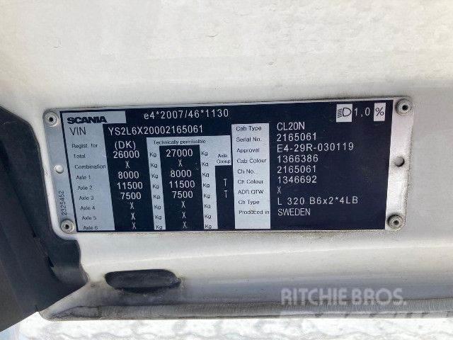 Scania L 320 B6x2*4LB HYBRID - Box/Lift Raamautod
