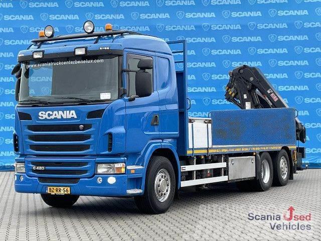 Scania G 420 LB6x2*4HNA 9T 6320x2540 HIAB 211 EP-4 AIRCO Madelautod