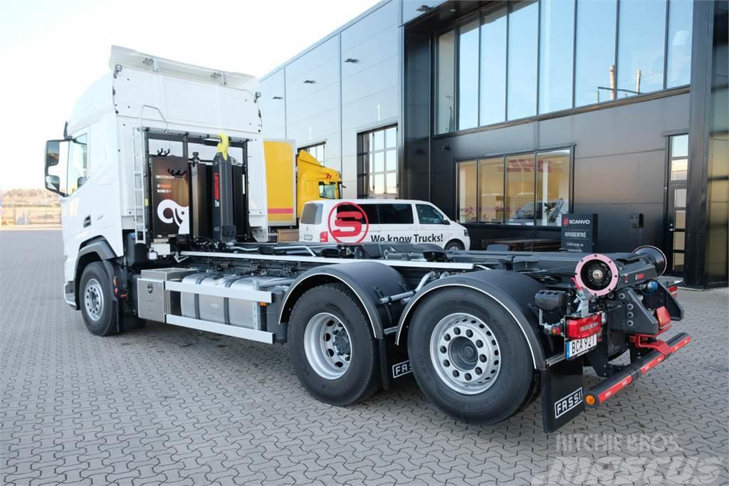 DAF Ny XF 530 FAN Hiab Lastväxlare omgående leverans Raamautod
