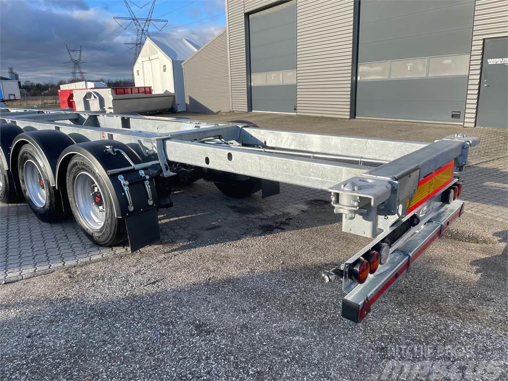 Hangler SDS 430 container chassis - multi låse Konteinerveo poolhaagised