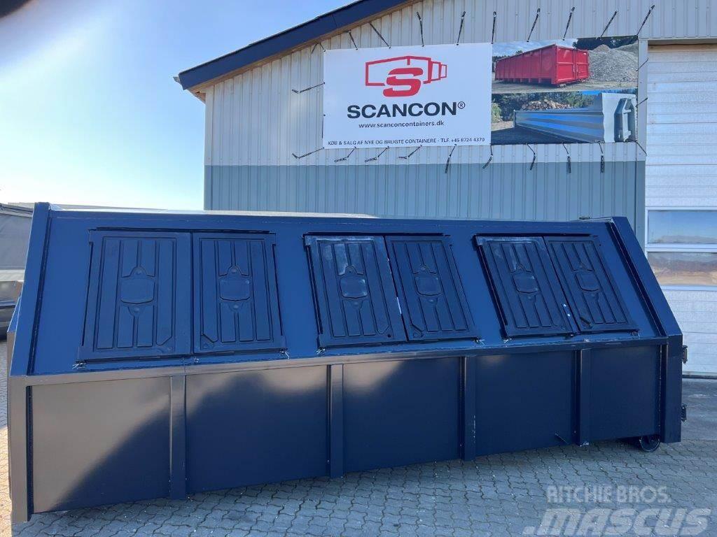  Scancon SL5019 - 5000mm lukket container 19m3 Konksliftid