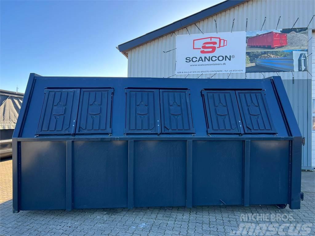  Scancon SL5029 - 5000mm lukket container 29m3 Konksliftid