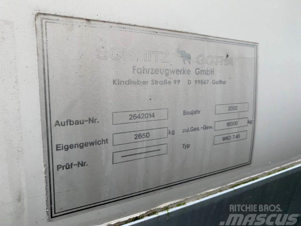 Schmitz WKO 7450 mm veksellad Kapid