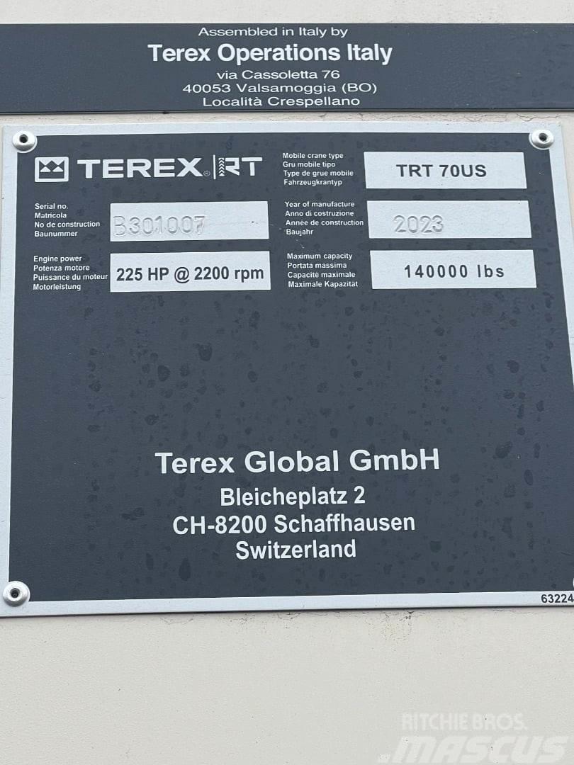 Terex TRT 70 Raske maastiku tõstukid