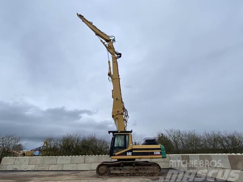 CAT 330BL 22m High Reach Demolition Excavator Lammutusekskavaatorid