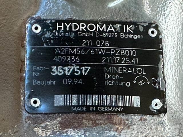 Hydromatik A2FM56 Hüdraulika