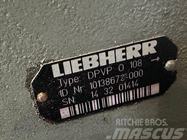 Liebherr A 924 C HD POMPA HYDRAULICZNA DPVP O 108 Hüdraulika