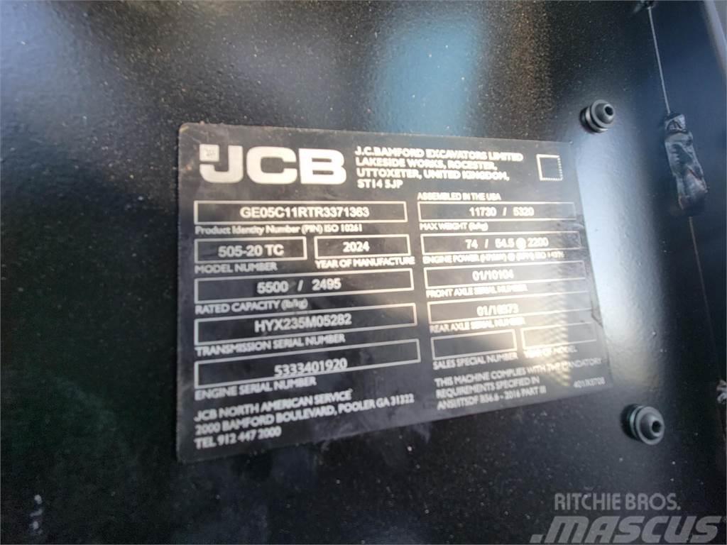 JCB 505-20TC Teleskooplaadurid