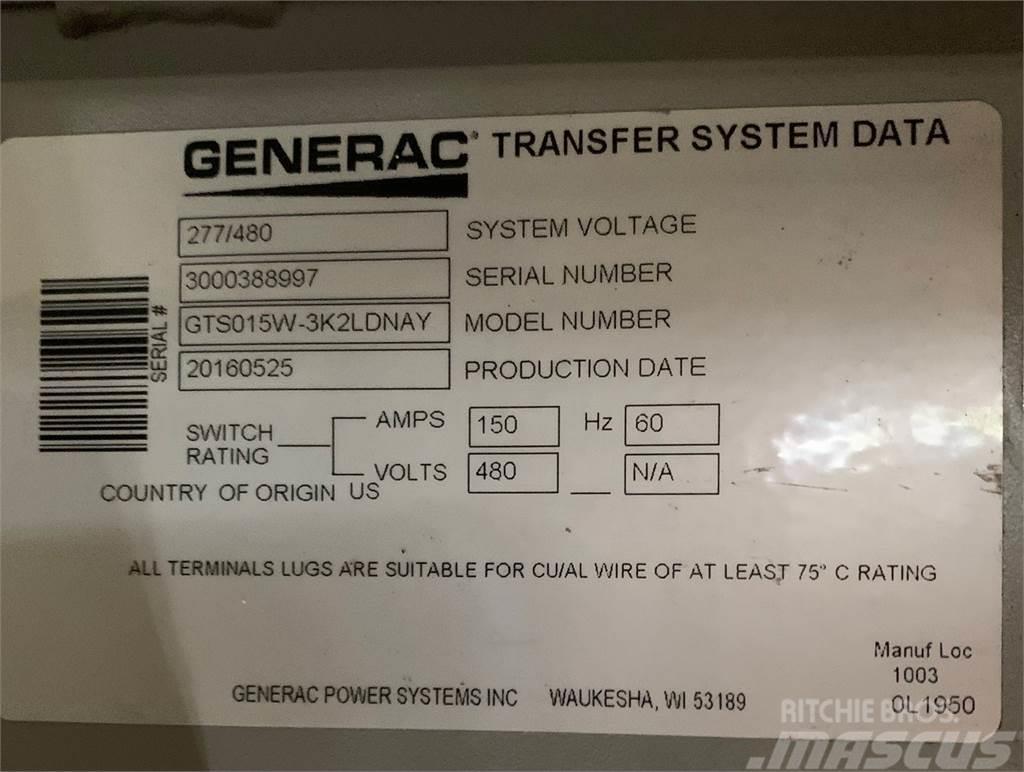 Generac 150amp 277/480V Elektroonikaseadmed