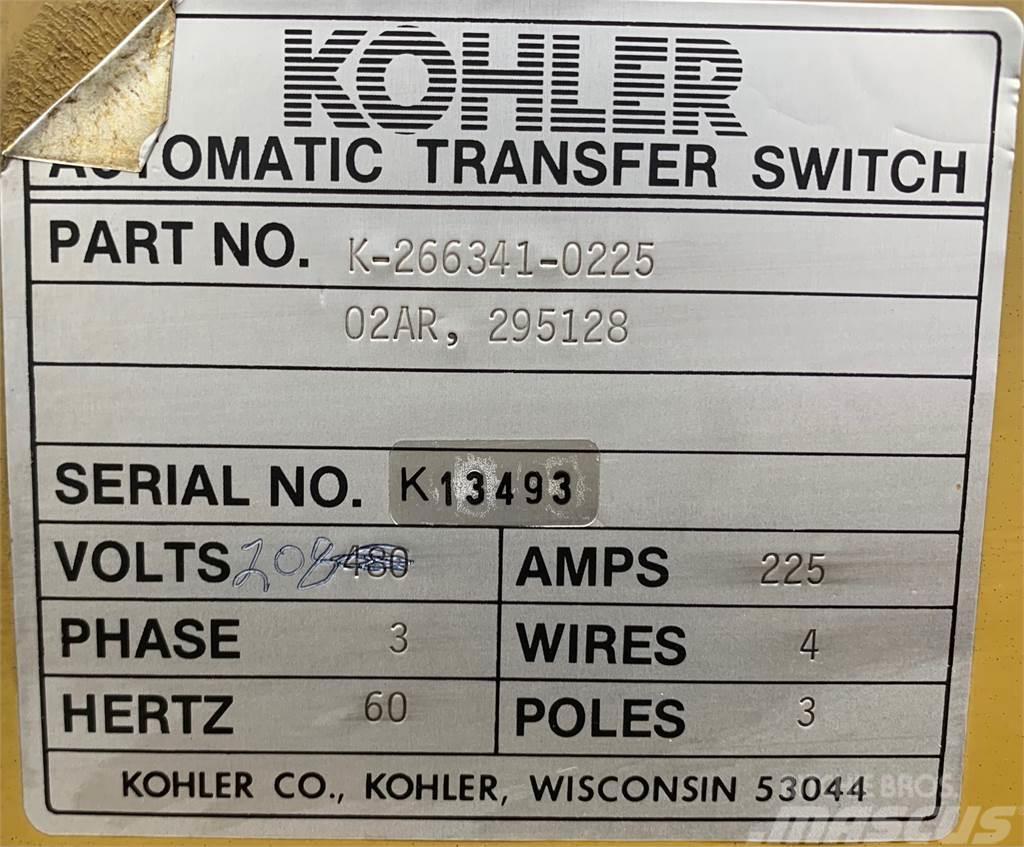Kohler 225amp 208V Elektroonikaseadmed