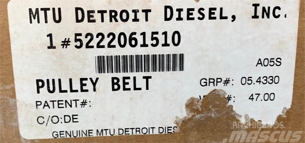  MTU/Detroit Pulley Belt Mootorid