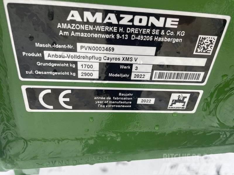 Amazone CAYROS XMS 950 VS Tavalised adrad