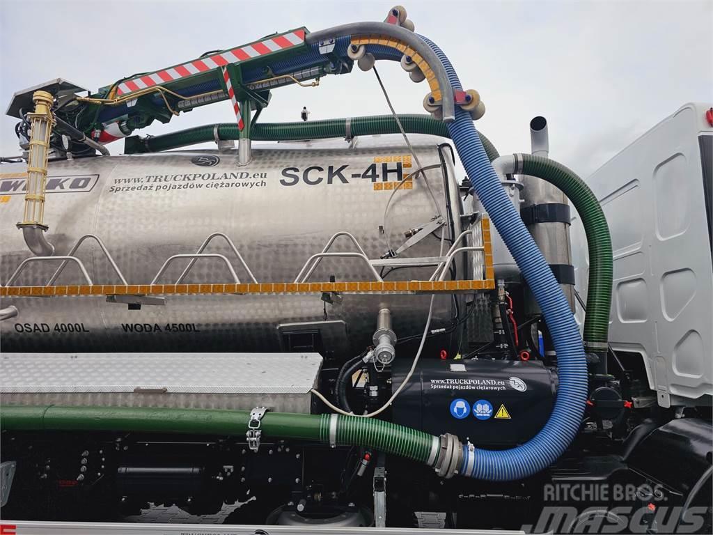 DAF WUKO SCK-4HW for collecting waste liquid separator Munitsipaalsõidukid