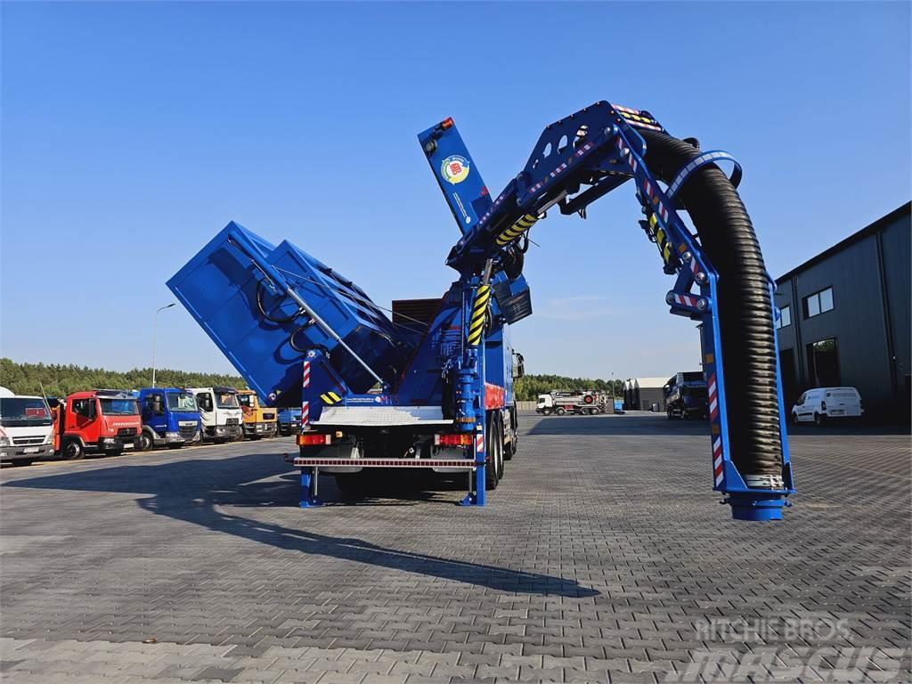 Iveco MTS 4 x TURBINE Saugbagger vacuum cleaner excavato Muud ekskavaatorid