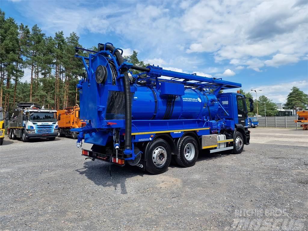 Iveco WUKO MULLER KOMBI FOR CHANNEL CLEANING Vaakumautod