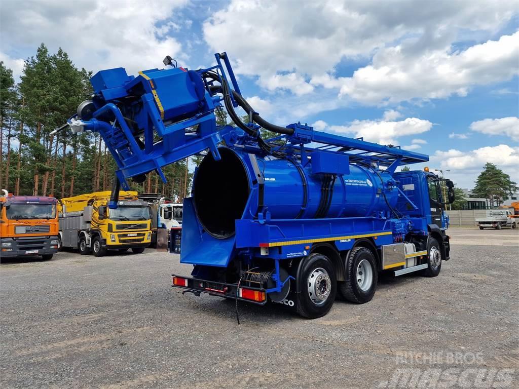 Iveco WUKO MULLER KOMBI FOR CHANNEL CLEANING Vaakumautod