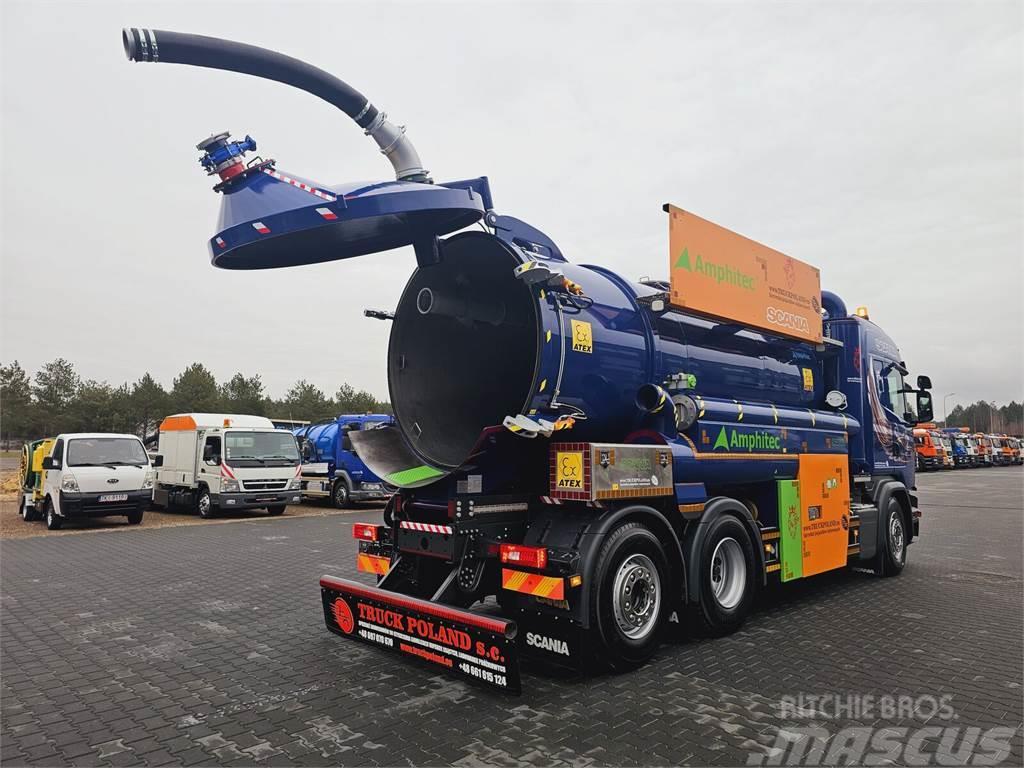 Scania Amphitec VORTEX ATEX EURO 6 vacuum suction loader Vaakumautod