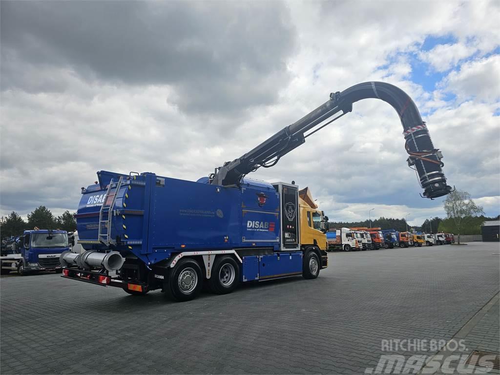 Scania DISAB ENVAC Saugbagger vacuum cleaner excavator su Muud ekskavaatorid