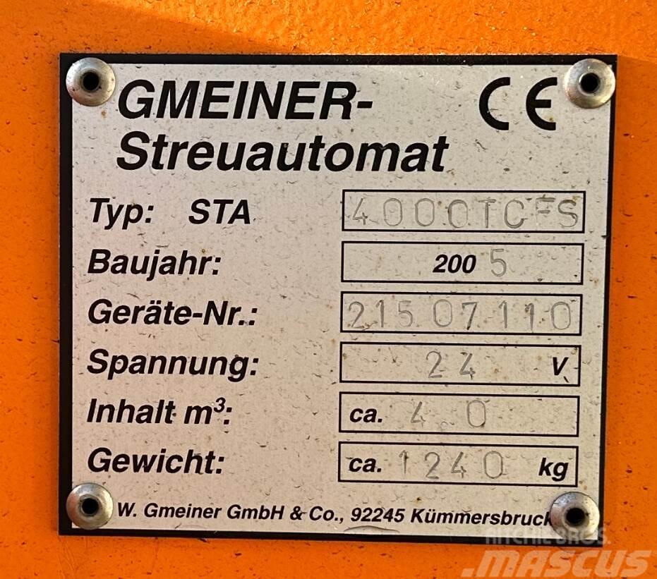 Unimog Salzstreuer Gmeiner 4000TCFS Liivapuisturid ja soolapuisturid