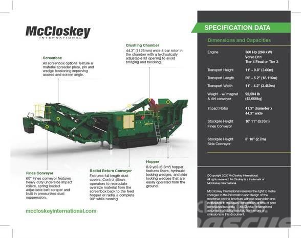McCloskey I44RV3HD Purustid
