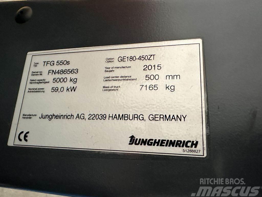 Jungheinrich TFG 550s - nur 1080 Stunden !!! Gaasitõstukid
