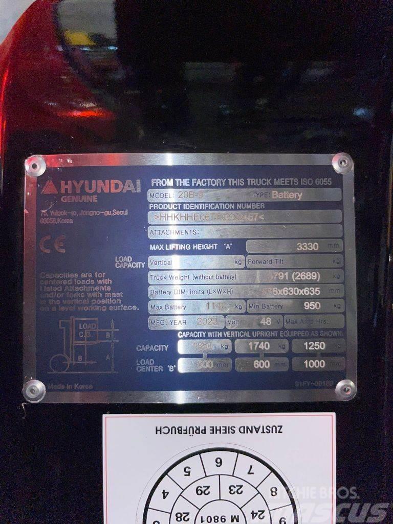 Hyundai 20B-9 Elektritõstukid