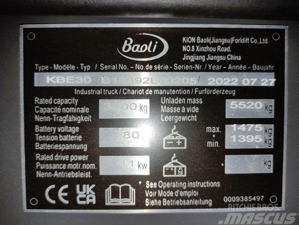 Baoli KBE30 Elektritõstukid