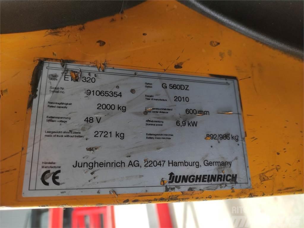 Jungheinrich ETV320 Lükandmastiga tõstukid