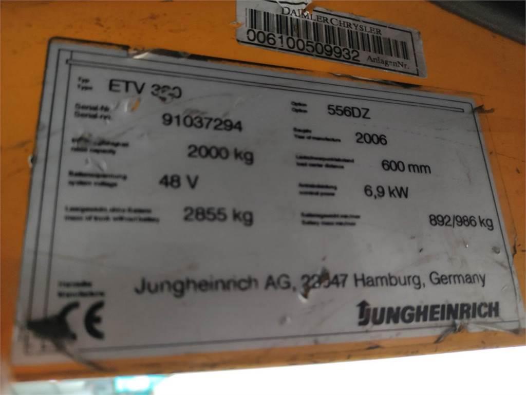 Jungheinrich ETV320 Lükandmastiga tõstukid